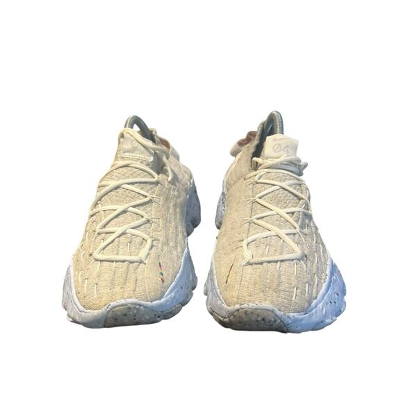 Nike Space Hippie 04 Photon Dust Sneaker Shoe CD3476-102 US Women's Size 8.5 - Picture 2 of 9